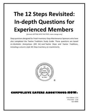The 12 Steps Revisited:  In-depth Questions for Experienced Members - Image 2