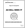 As Bill Sees It Workbooks